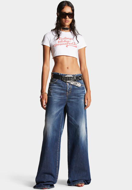 Топ DSQUARED2  - Хлопок