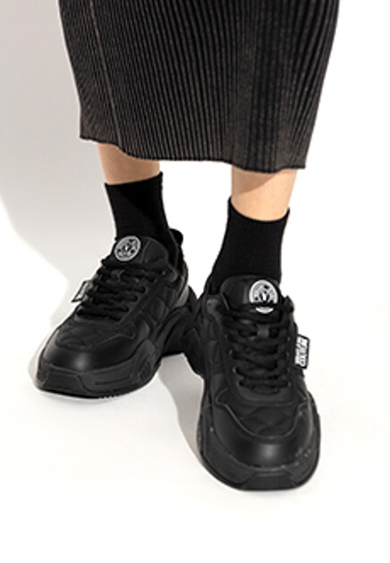 Кроссовки на платформе  VERSACE JEANS COUTURE