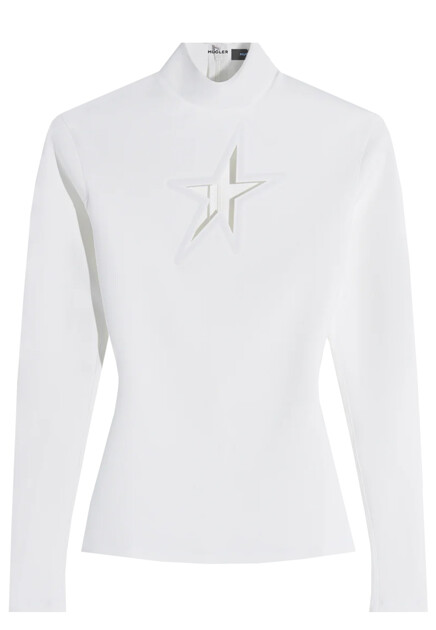 Эластичная водолазка  MUGLER
