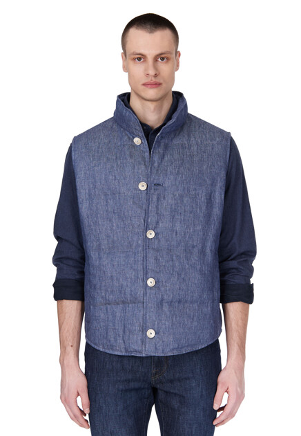 Стёганый жилет BRUNELLO CUCINELLI - ИТАЛИЯ