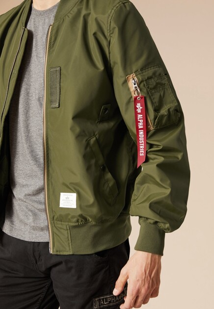 Куртка-бомбер ALPHA INDUSTRIES