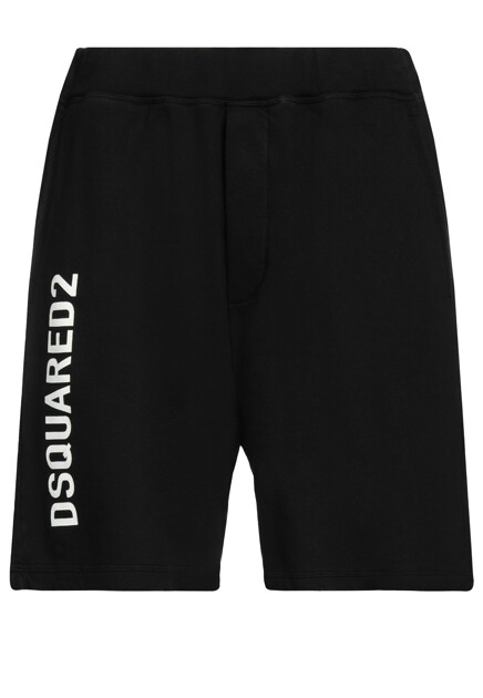 Хлопковые шорты с логотипом DSQUARED2
