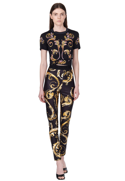 Футболка с принтом VERSACE JEANS COUTURE - ИТАЛИЯ