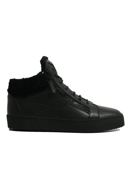 Кожаные кеды GIUSEPPE ZANOTTI - ИТАЛИЯ