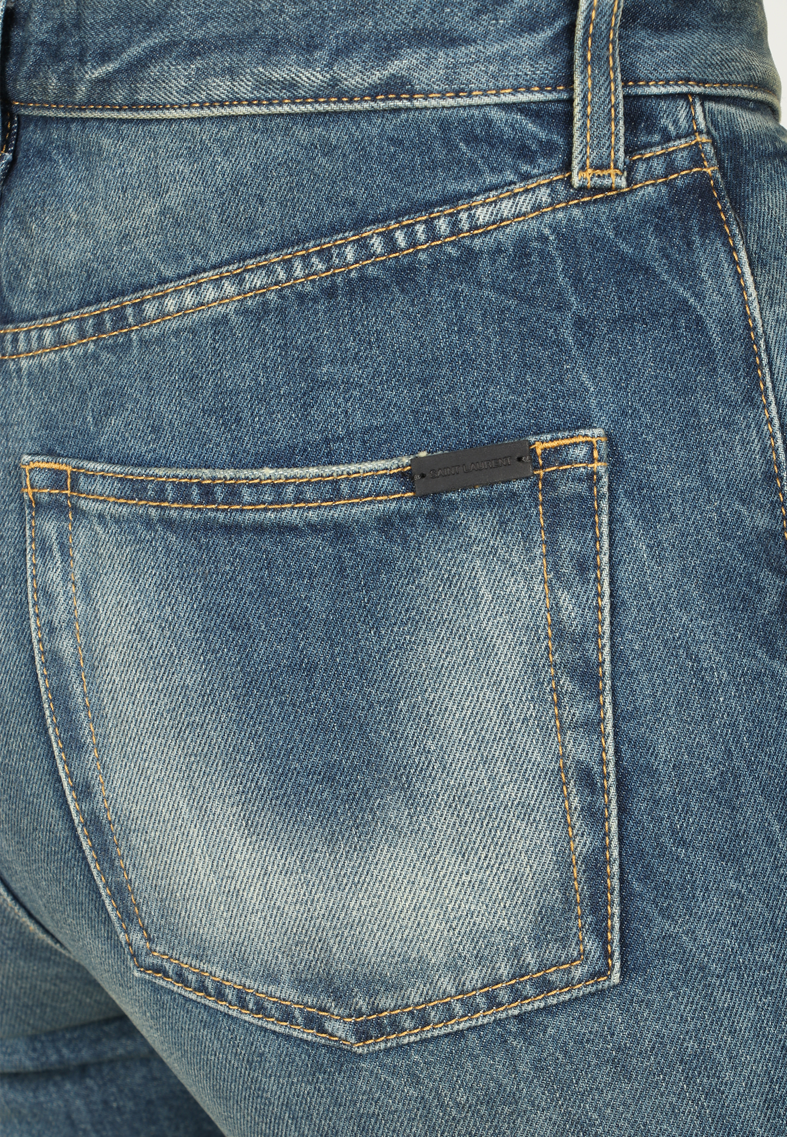 Джинсы SAINT LAURENT 179245