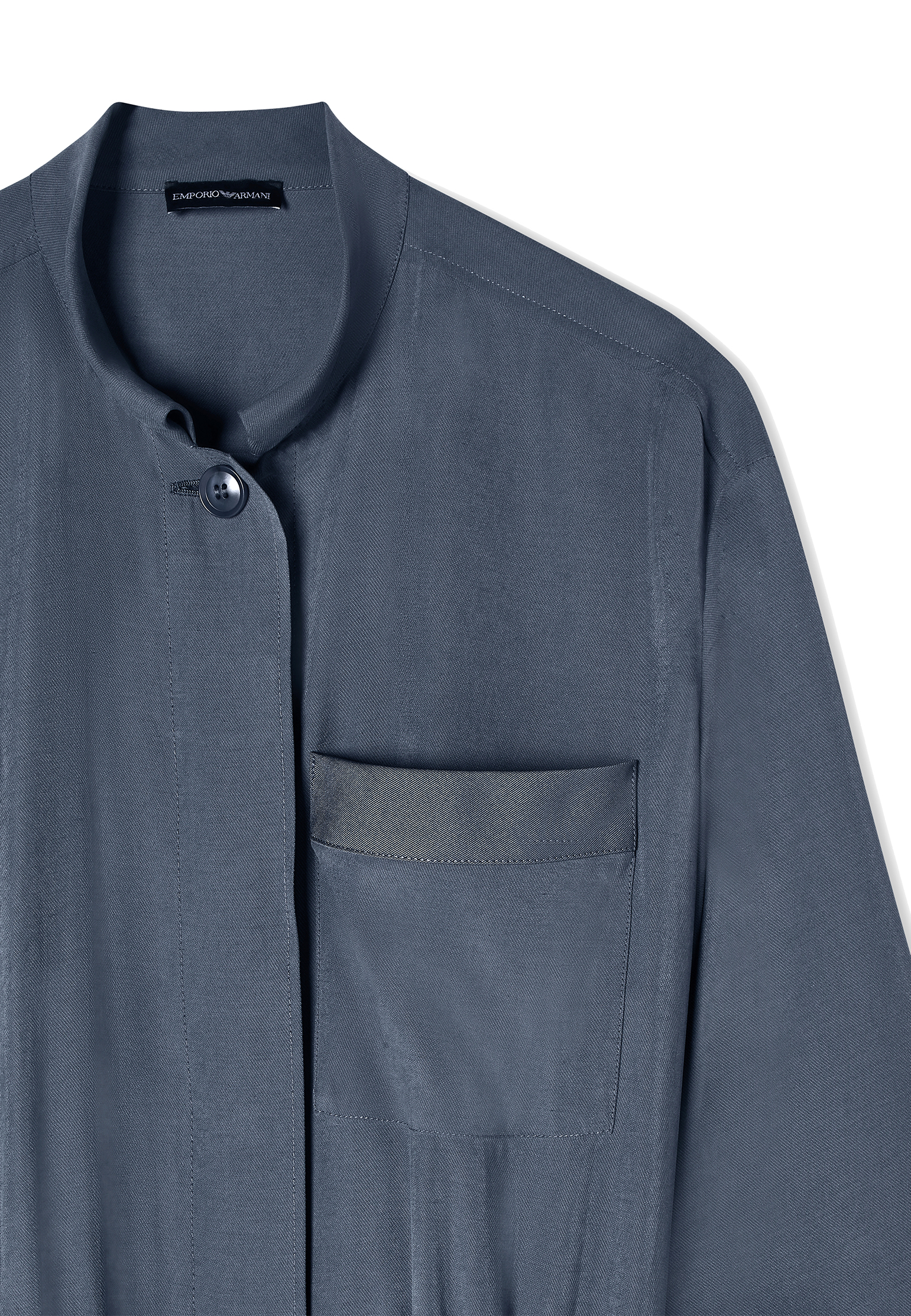 Комбинезон EMPORIO ARMANI  - Модал - цвет синий