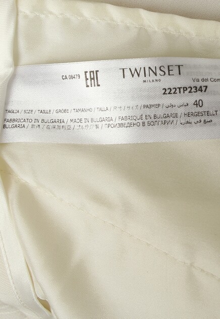 Брюки TWINSET Milano  - Полиэстер, Шерсть