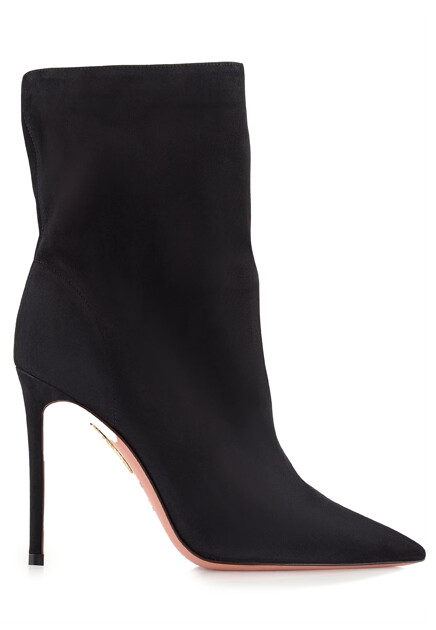 Ботильоны из замши  AQUAZZURA