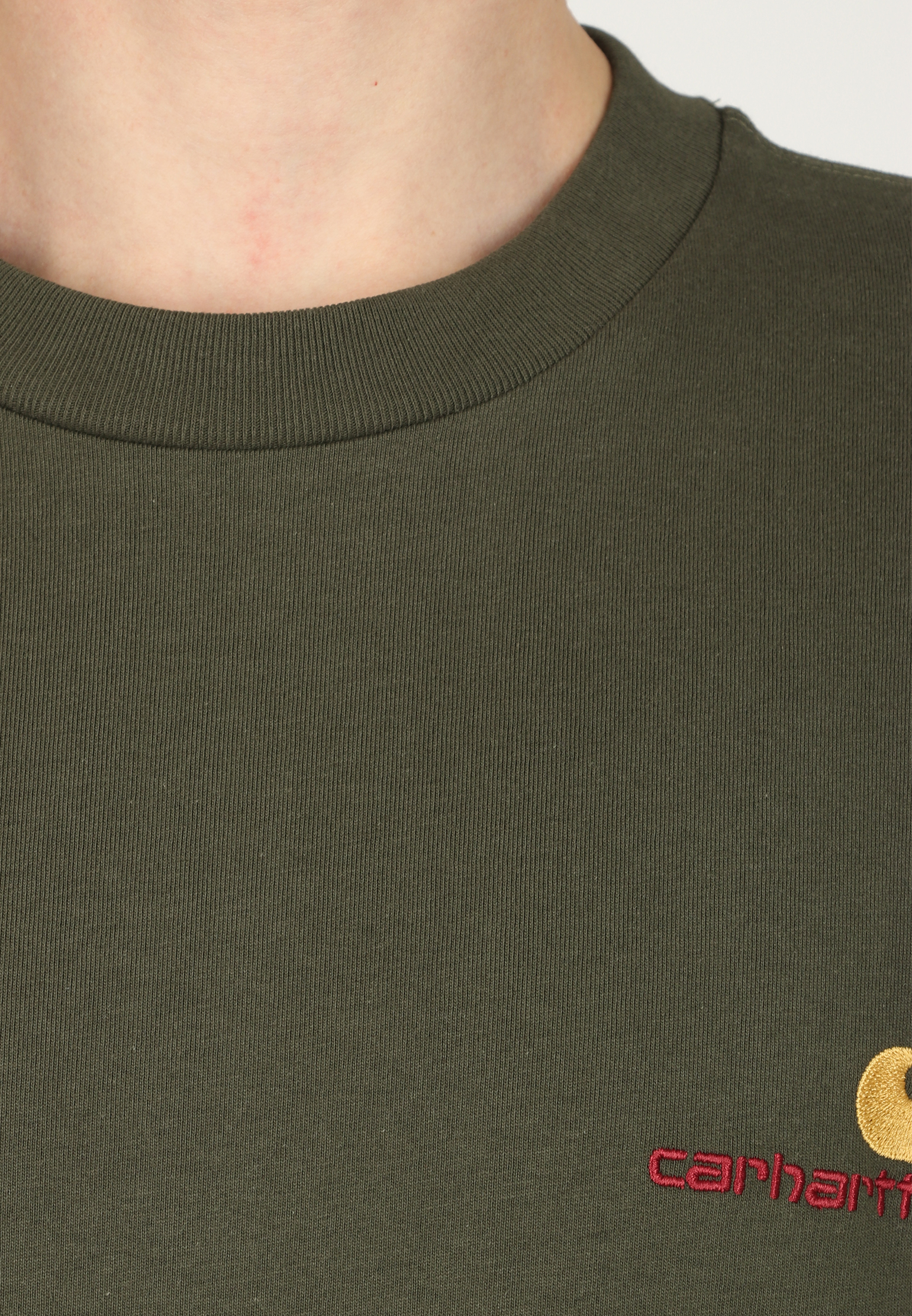 Футболка CARHARTT WIP  - Хлопок - цвет зеленый