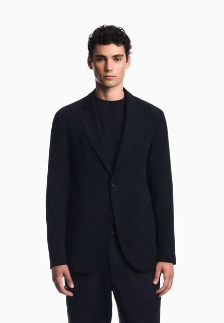 Однобортный пиджак EMPORIO ARMANI