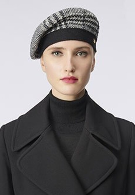 Серый берет LUISA SPAGNOLI