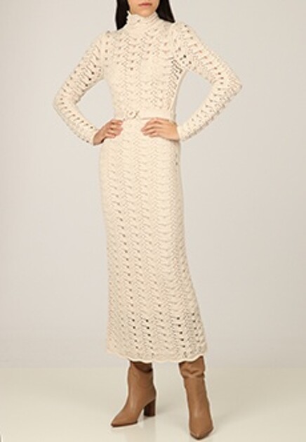 Длинное кружевное платье ZIMMERMANN