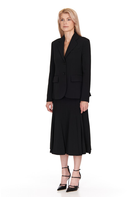 Костюм ERMANNO SCERVINO  - Вискоза, Ацетат - цвет черный