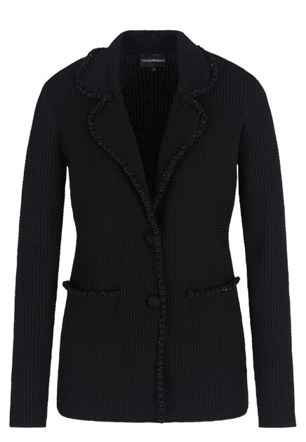 Трикотажный жакет EMPORIO ARMANI