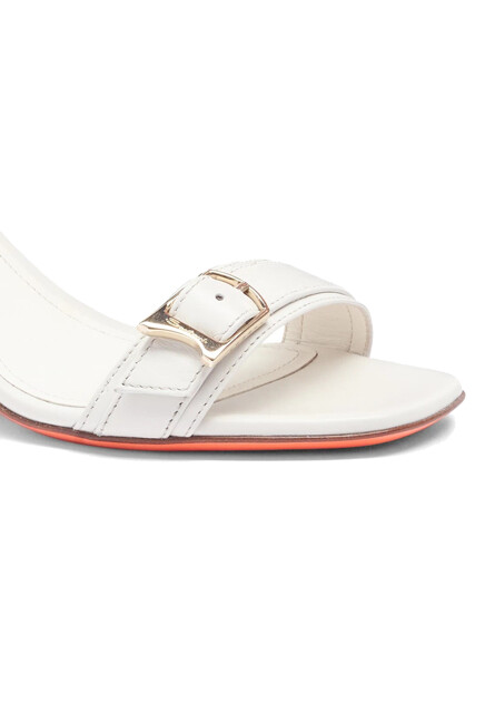 Босоножки SANTONI  - Кожа - цвет белый