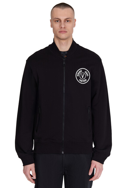 Олимпийка VERSACE JEANS COUTURE  - Хлопок - цвет черный