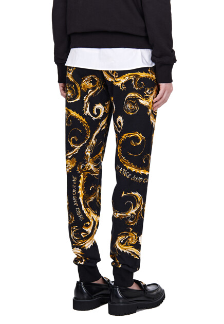 Брюки VERSACE JEANS COUTURE  - Хлопок - цвет черный