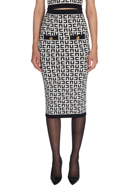 Костюм ELISABETTA FRANCHI  - Вискоза, Полиамид - цвет белый