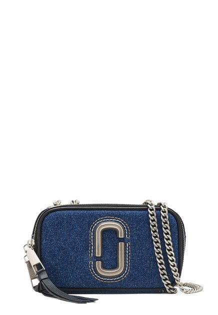 Сумка кросс-боди The Denim Chain Glamshot MARC JACOBS