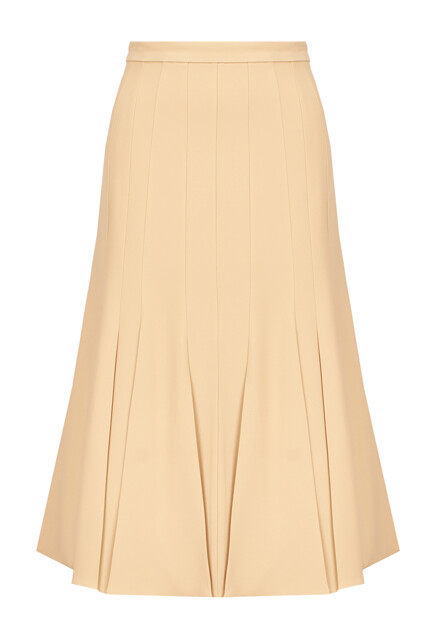 Юбка-годе из смесовой вискозы ERMANNO SCERVINO