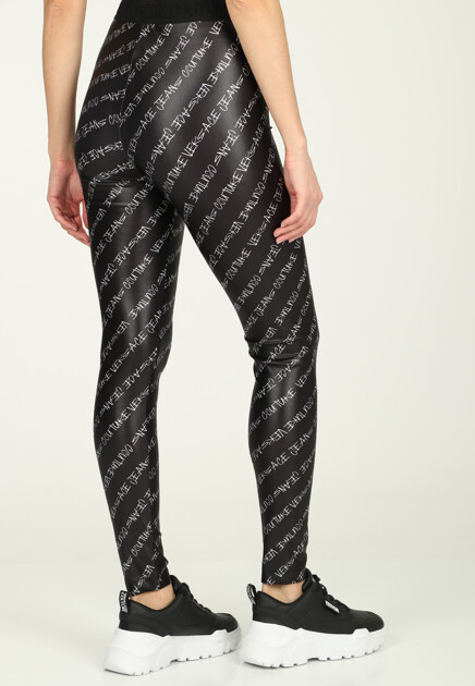 Легинсы VERSACE JEANS COUTURE  - Полиэстер - цвет черный