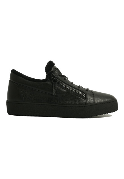 Кожаные кеды GIUSEPPE ZANOTTI - ИТАЛИЯ