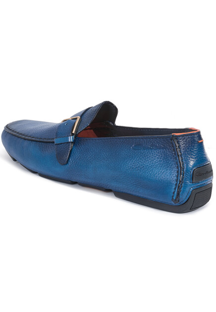 Мокасины SANTONI  - Кожа