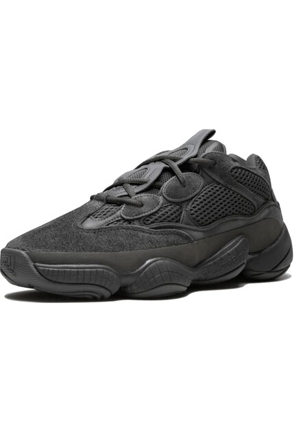 Кроссовки Yeezy 500 Black ADIDAS YEEZY  - Полиэстер - цвет черный