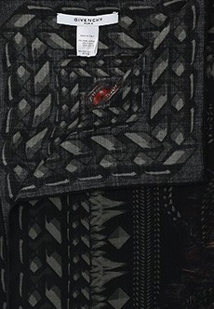 Зеленый платок GIVENCHY