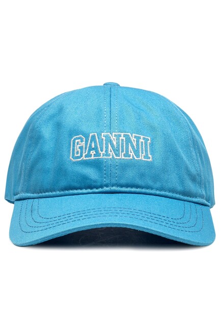 Бейсболка с логотипом GANNI - ДАНИЯ
