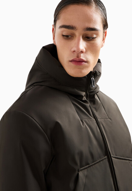 Куртка EMPORIO ARMANI  - Полиамид - цвет зеленый