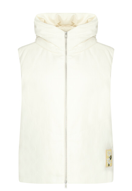 Утеплённый фактурный жилет  JIL SANDER
