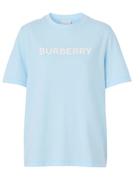 Футболка с логотипом BURBERRY