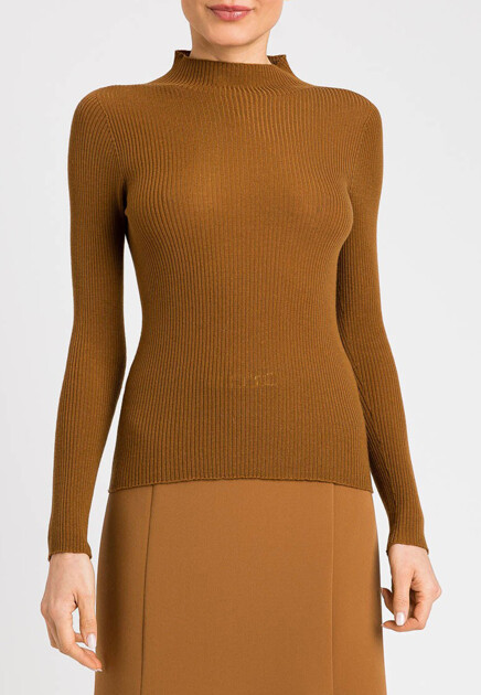 Базовая водолазка в рубчик  TWINSET Milano