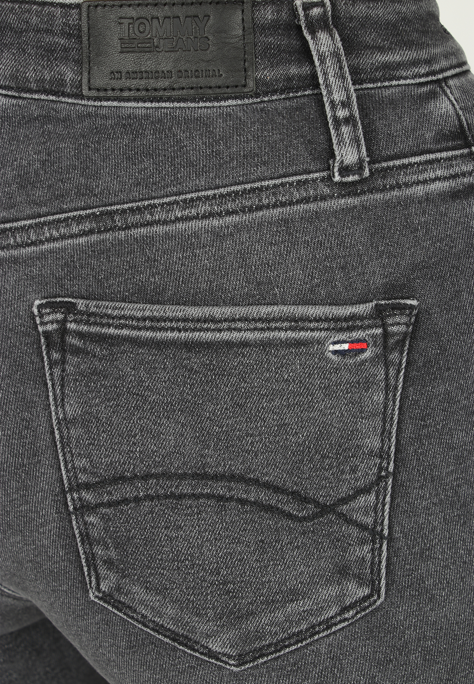 Скинни-джинсы с вышивкой TOMMY JEANS