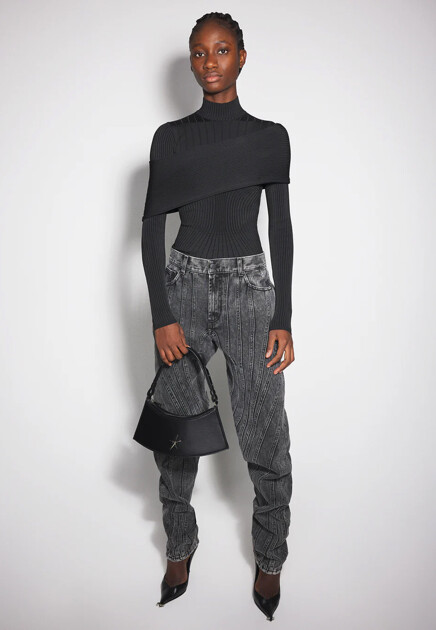 Водолазка в рубчик  MUGLER - ФРАНЦИЯ