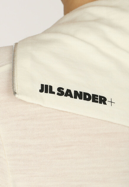 Джемпер из тонкой смесовой шерсти JIL SANDER - ГЕРМАНИЯ