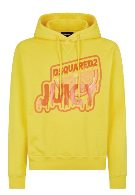 Худи с крупным логотипом  DSQUARED2