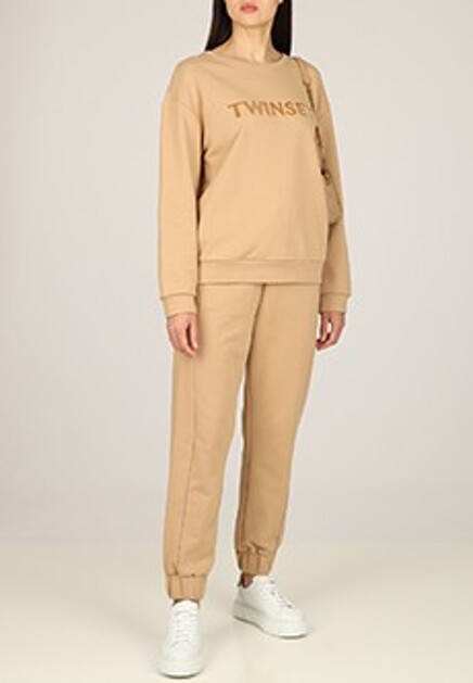 Бежевый спортивный костюм TWINSET Milano