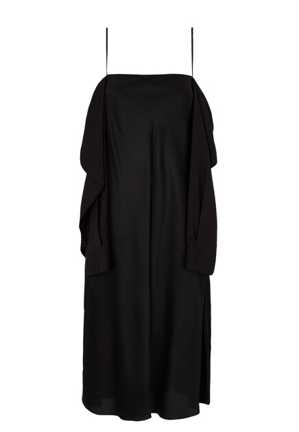 Платье на бретелях свободного кроя MM6 Maison Margiela