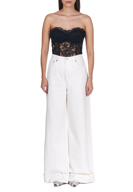 Топ ERMANNO SCERVINO  - Хлопок