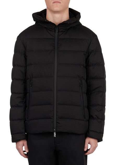 Пуховик EMPORIO ARMANI  - Полиамид - цвет черный