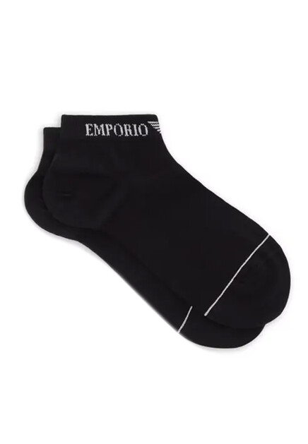 Набор носков EMPORIO ARMANI Underwear  - Хлопок, Полиамид - цвет серый