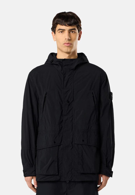 Куртка STONE ISLAND  - Хлопок - цвет черный