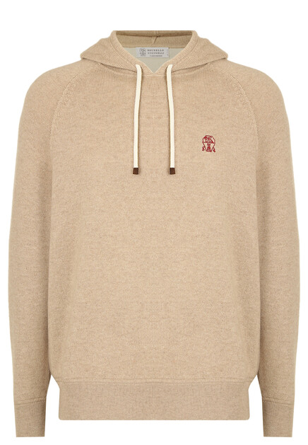 Трикотажное худи BRUNELLO CUCINELLI