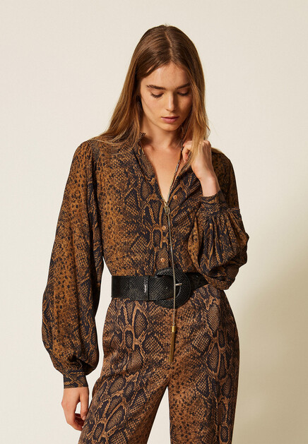 Блуза TWINSET Milano  - Вискоза - цвет разноцветный