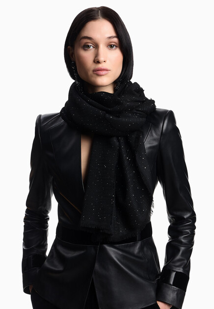 Палантин с пайетками EMPORIO ARMANI - ИТАЛИЯ