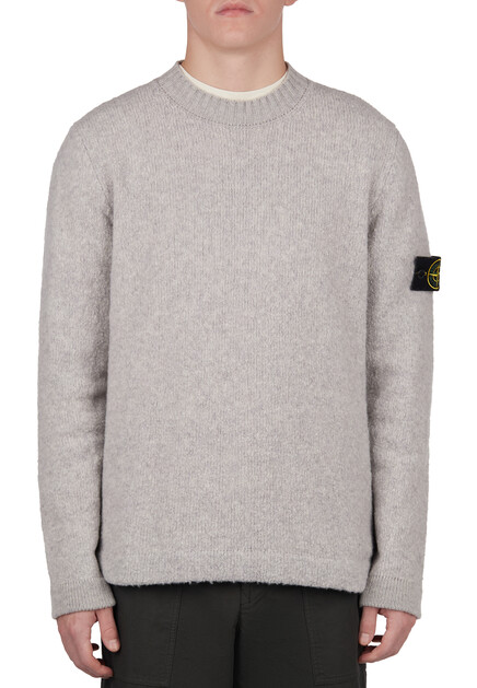 Джемпер STONE ISLAND  - Полиамид, Шерсть - цвет серый