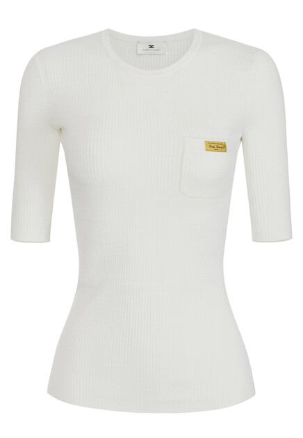 Джемпер в рубчик ELISABETTA FRANCHI