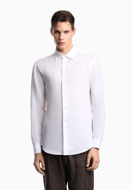 Рубашка EMPORIO ARMANI  - Лён